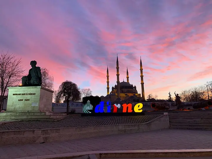 Edirne şehir manzarası